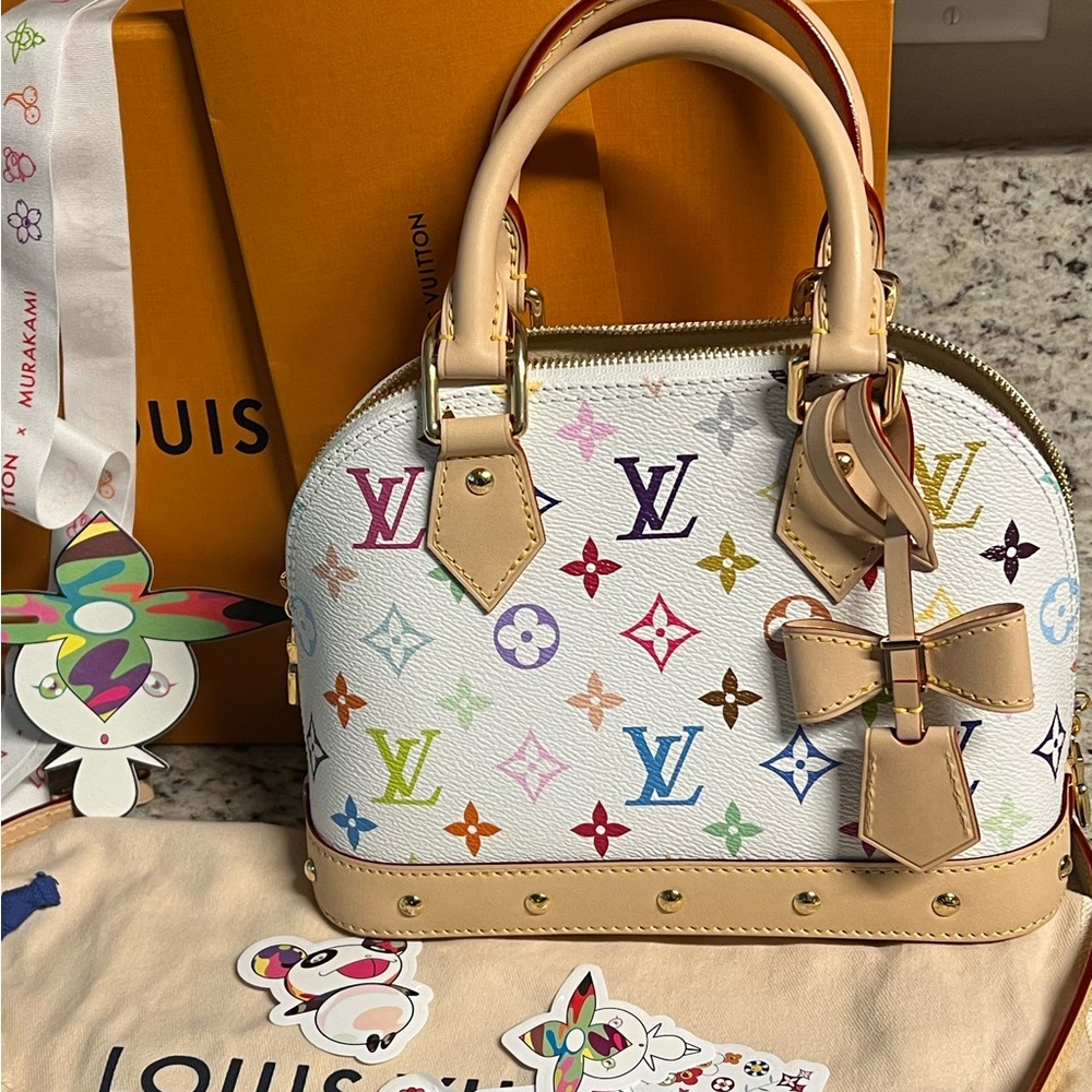 Louis Vuitton Murakami Multicolor Alma BB